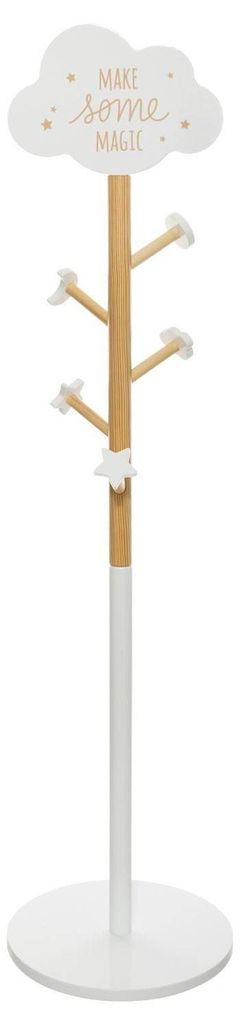 Stojan na detské oblečenie, MDF, 135,5 cm Obrázok produktu 
