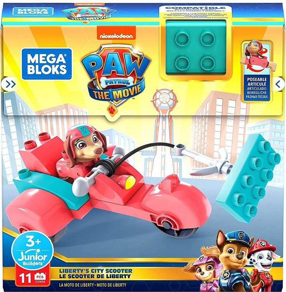 Mattel MEGAB.PAW VEH.2 FZG. BUILDABLE BUILDABLE Obrázek produktu 7