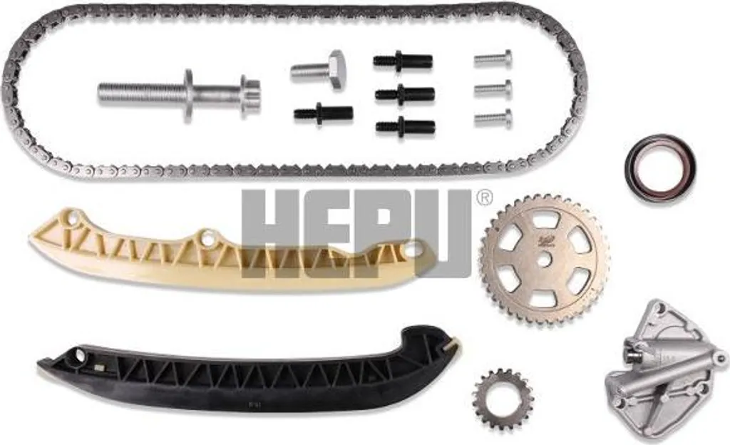 Kit chaîne distribution pour réparation moteur Polo 9N et Skoda Fabia