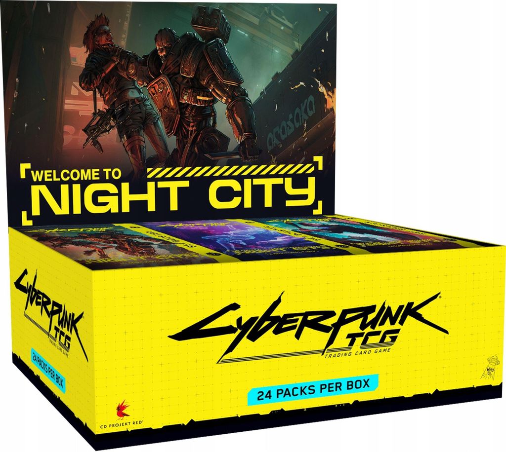 Cyberpunk Tcg: Welcome To Night City – Booster Display Produktbild 