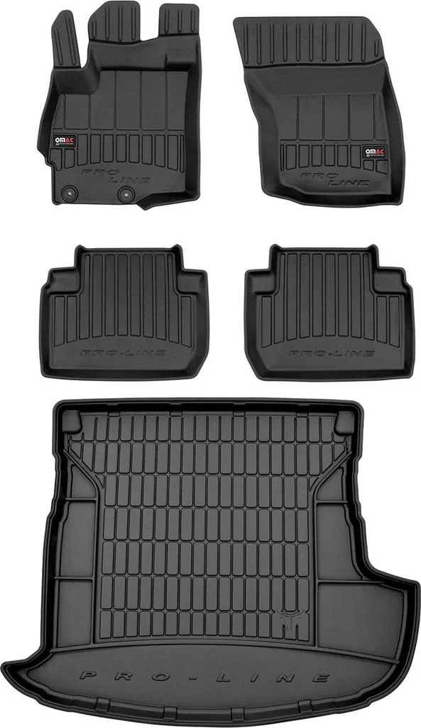 Set Tappetini Auto In Velluto Per Mitsubishi Outlander III (2012+) - Antiscivolo, Anteriori, Con Rinforzo Sul Conducente, 2 Pezzi - 6