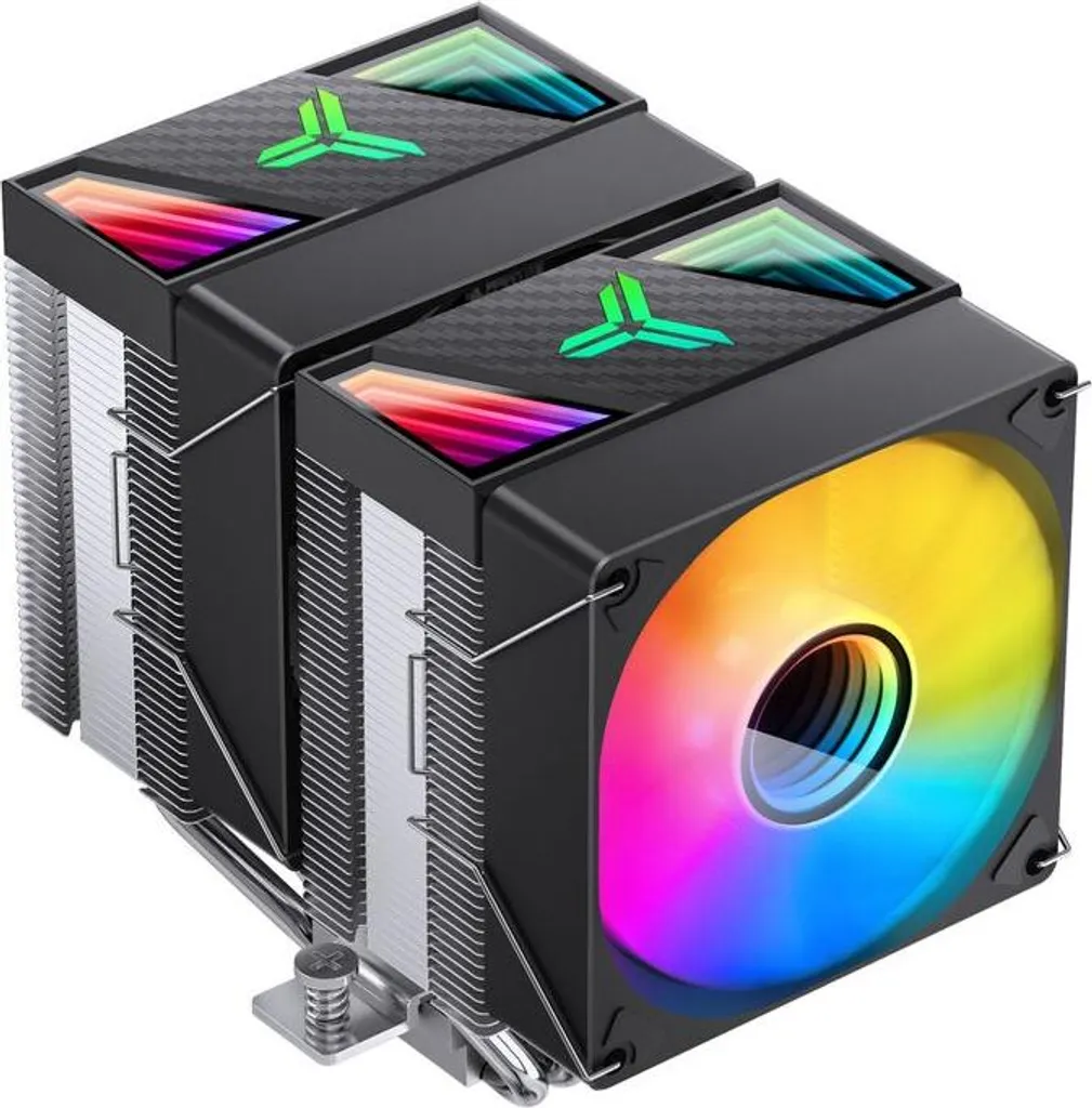Jonsbo CR-1400 DV2 ARGB Nero: Dissipatore CPU Gaming 92mm Dual Fan