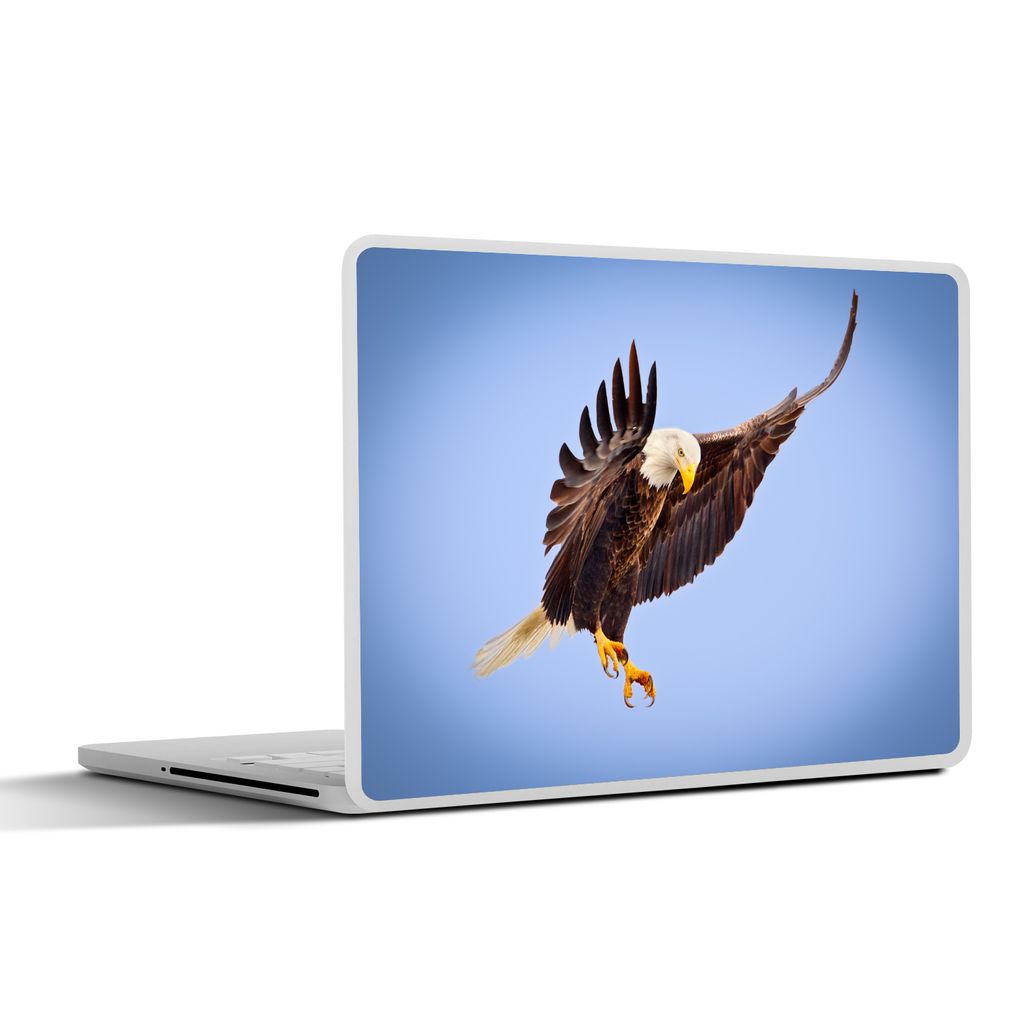 MuchoWow Laptop Aufkleber Sticker Cover Adler - Luft - Tier 30x22 cm - Laptop-Sticker