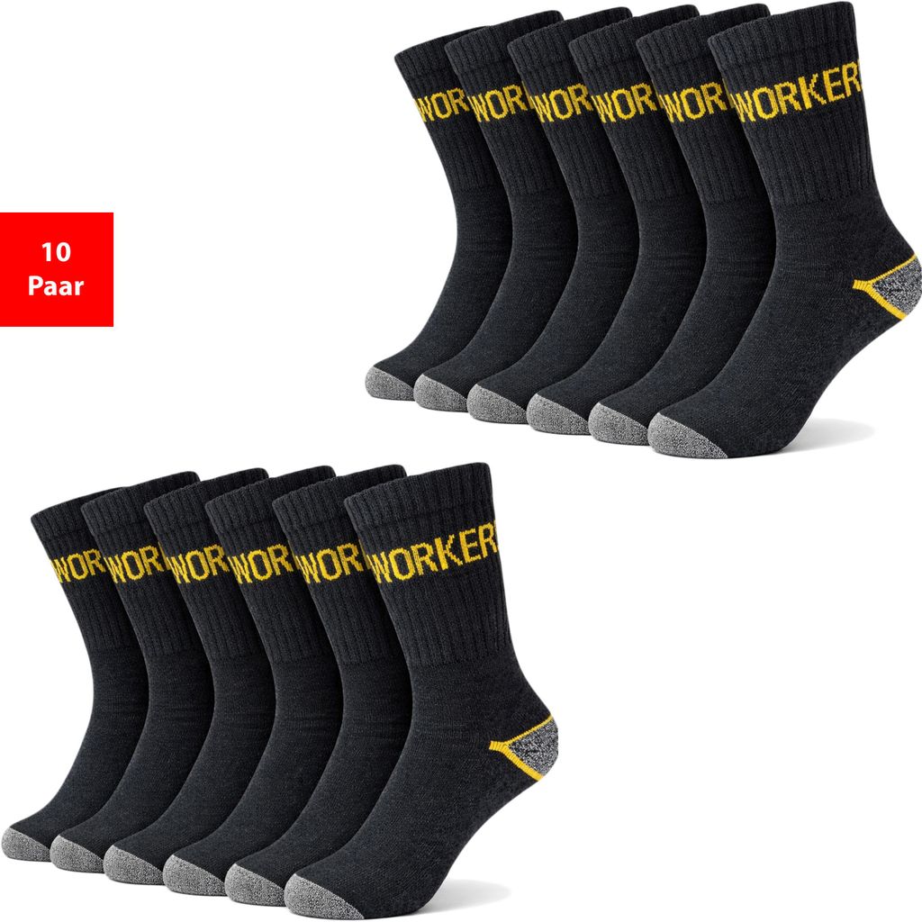 Arbeitssocken Herren Work Socken Damen 5-10-15 Paar Produktbild 
