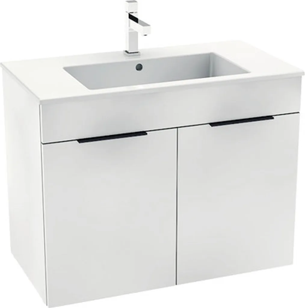 Optimisez l'espace salle de bain avec le meuble vasque Jika CUBE 80cm