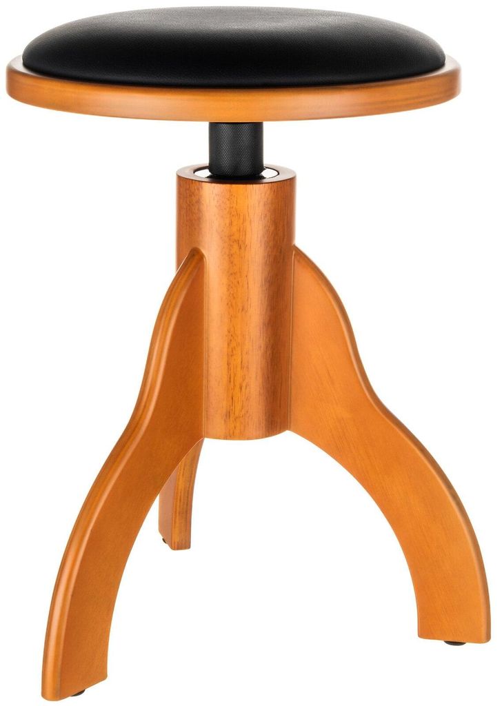 Pianonova SG803 Runder Klavierstuhl Natural Produktbild 