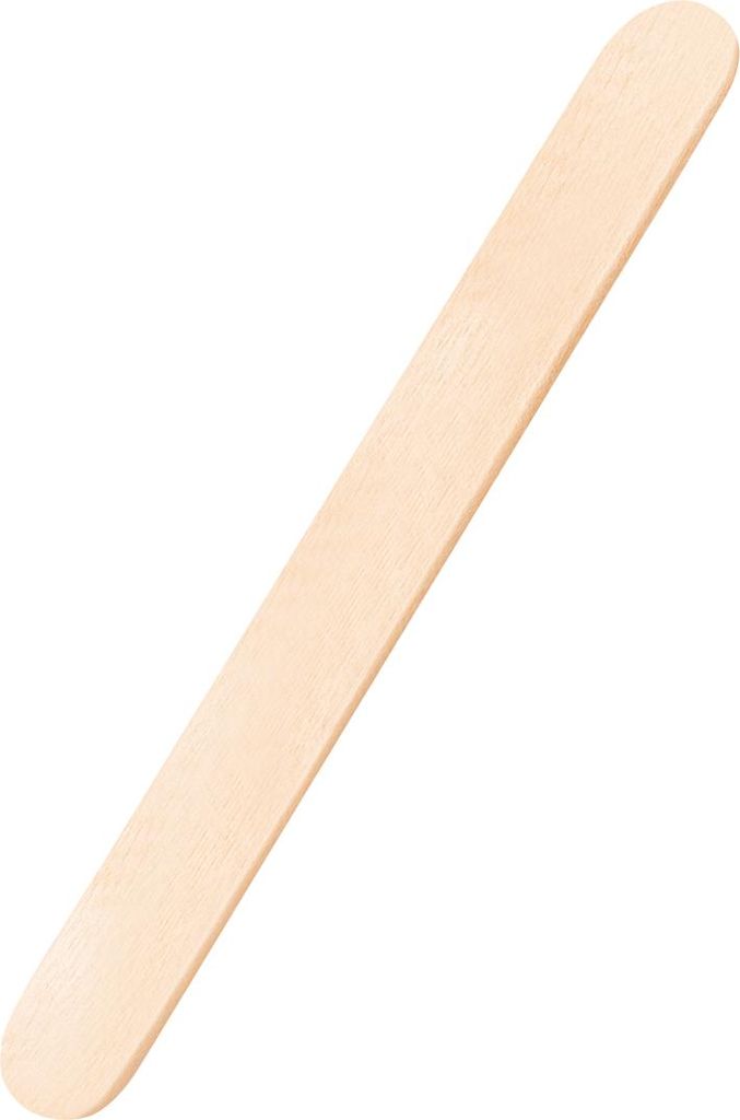 Spatola di legno grande 150x18x1,8 mm - 150 pz Immagine del prodotto 