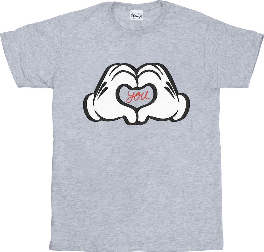 Disney - "Loves You" T-Shirt für Herren BI40429 (3XL) (Grau)
