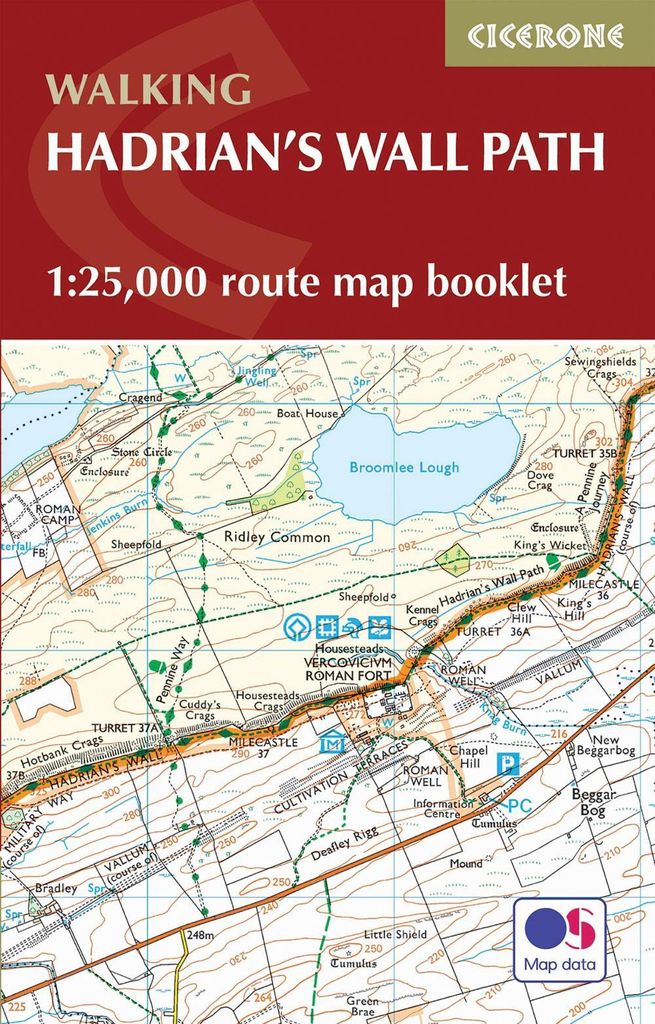 Hadrian's Wall Path Map Booklet
