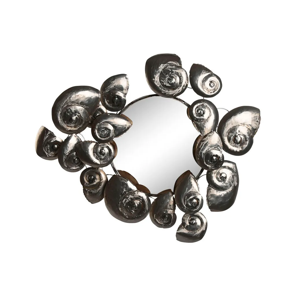 Miroir argenté Home ESPRIT haute finition 95 x 80 cm design moderne