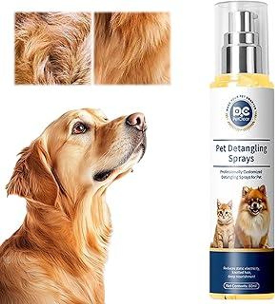 Pet Head Sensitive Soul Fellsprays für Hunde | Pet Detangling Spray für Hunde | Anti-Filz für Hunde | Entfilzungsspray 80 ml | Effektiv Knoten a...
