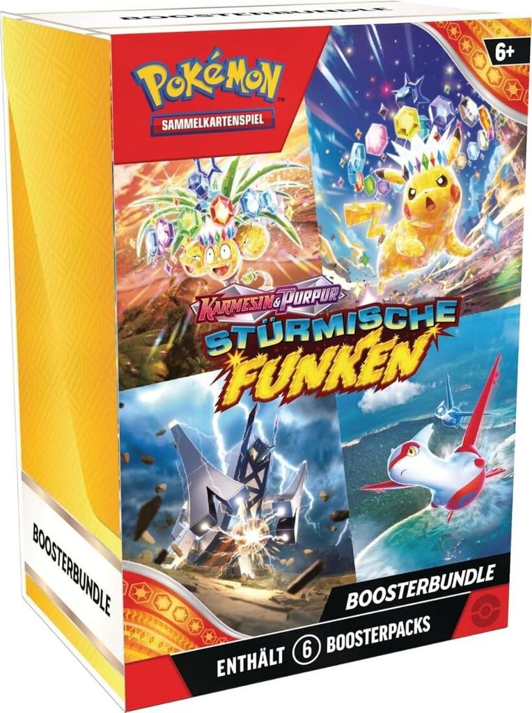 Pokémon Stürmische Funken Build & Battle Kit Deutsch Produktbild 