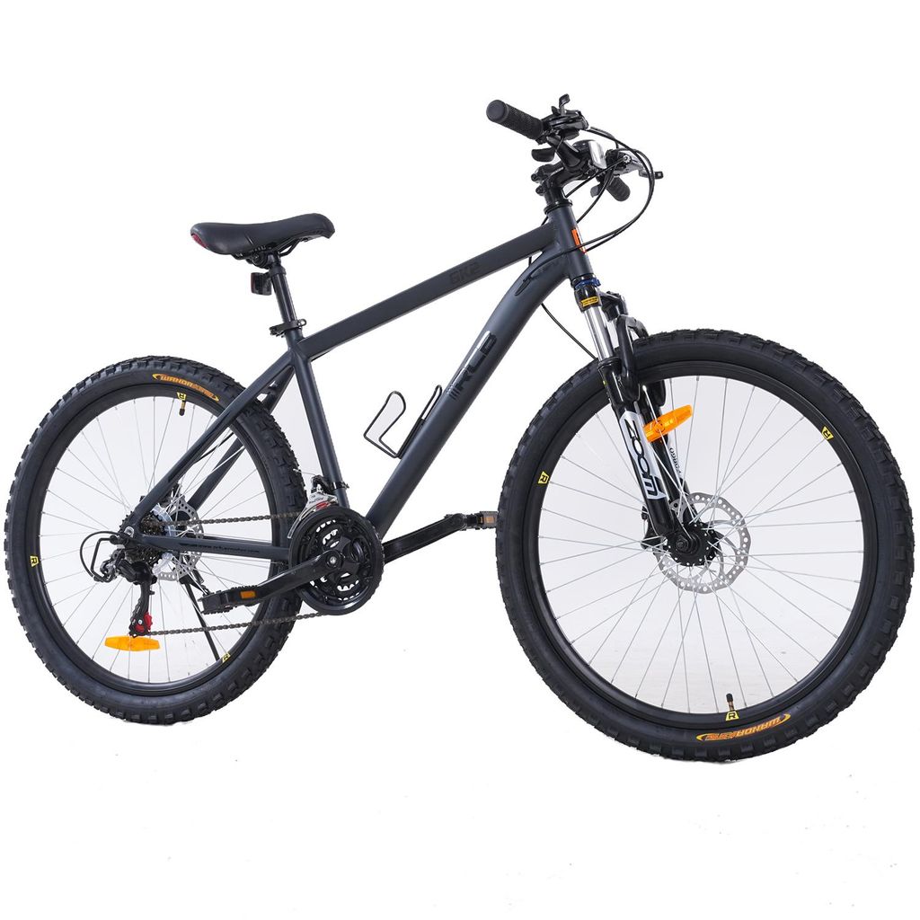 RCB GK2 26 Zoll Mountainbike, Scheibenbremse, 21 Gang-Schaltung, Vollfederung, Premium Mountainbike,Fully MTB für Jungen, Mädchen, Damen & Herren