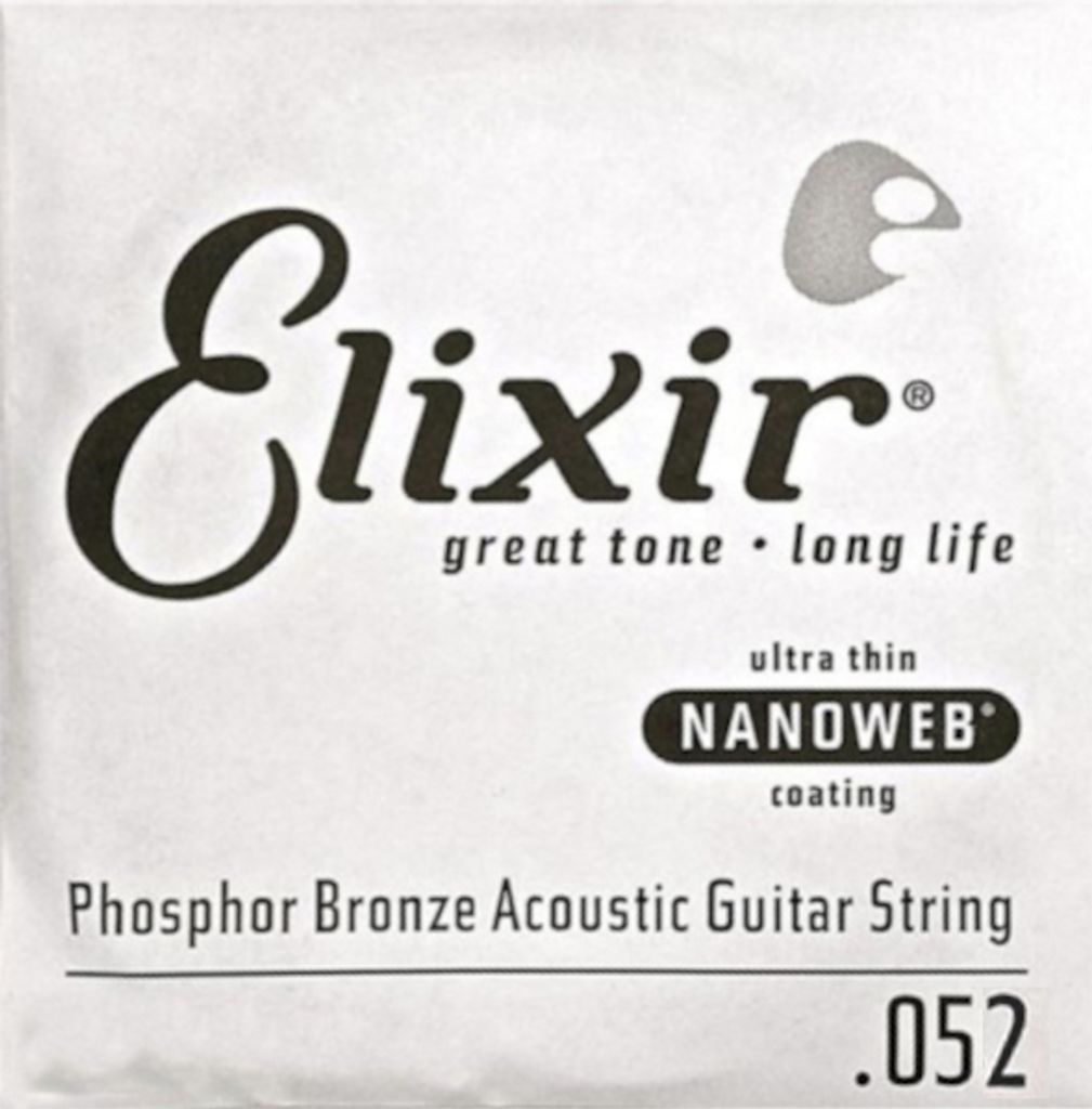 Elixir 14152 Nanoweb Phosphor Bronze - Einzelsaite 052 Produktbild 