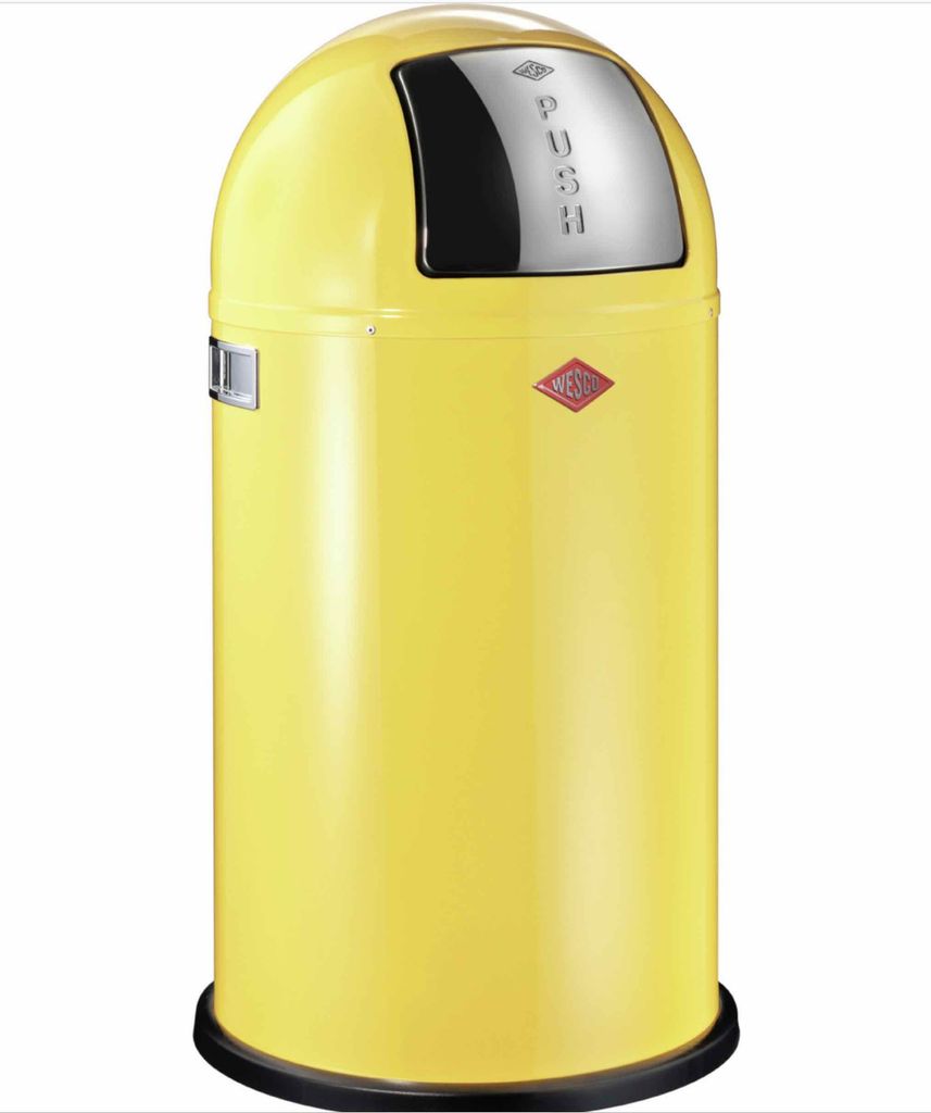 WESCO Abfallsammler 175831-51 PUSHBOY in MINT mit 50 Liter Produktbild 5