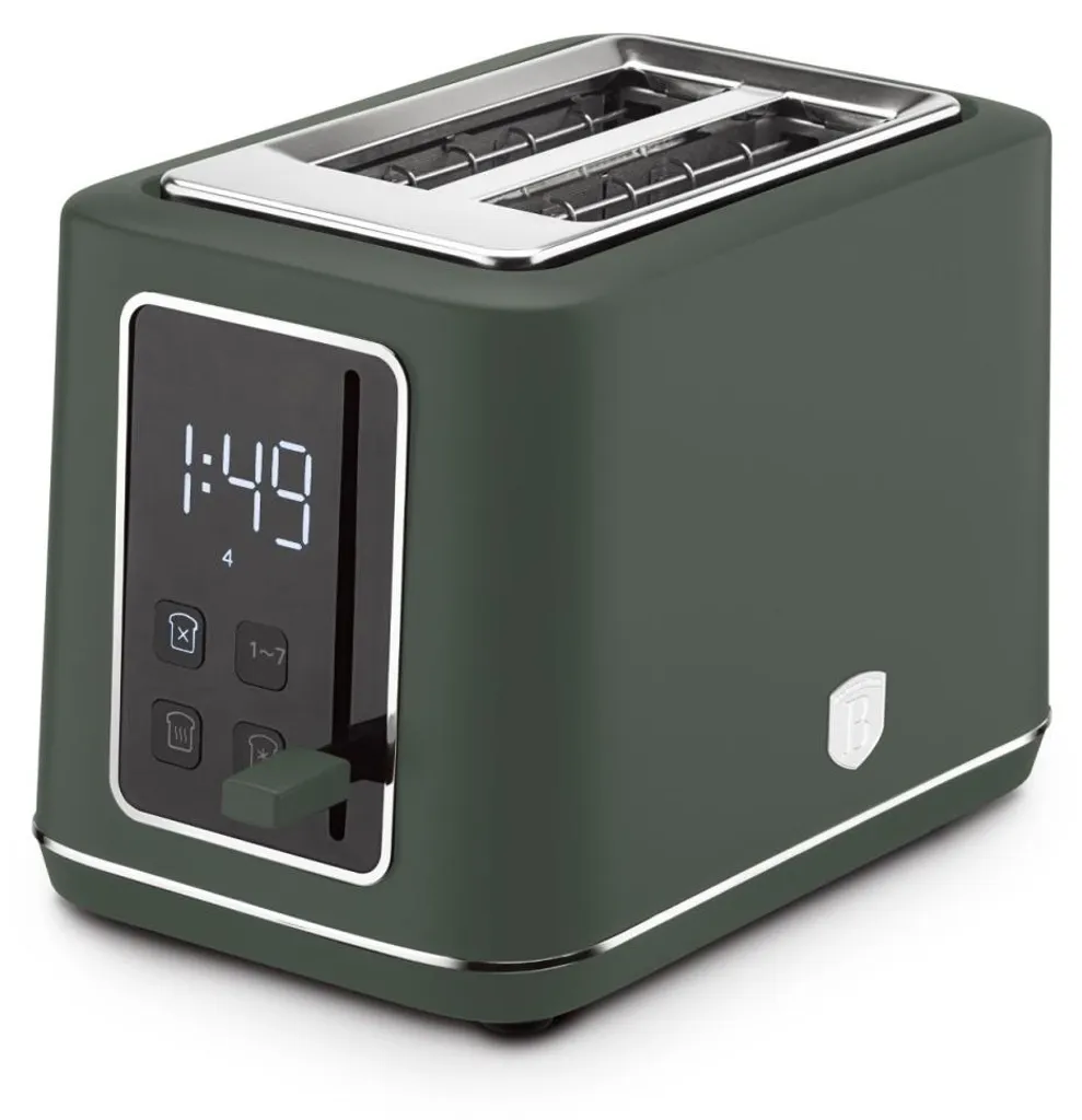 Ne brûlez plus vos toasts avec le grille-pain numérique BH9665 vert mat