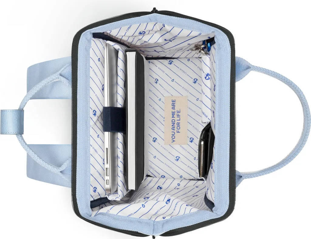 Cabaia Adventurer Paros Sac à Dos Loisirs et Ordinateur 18L Bleu Clair
