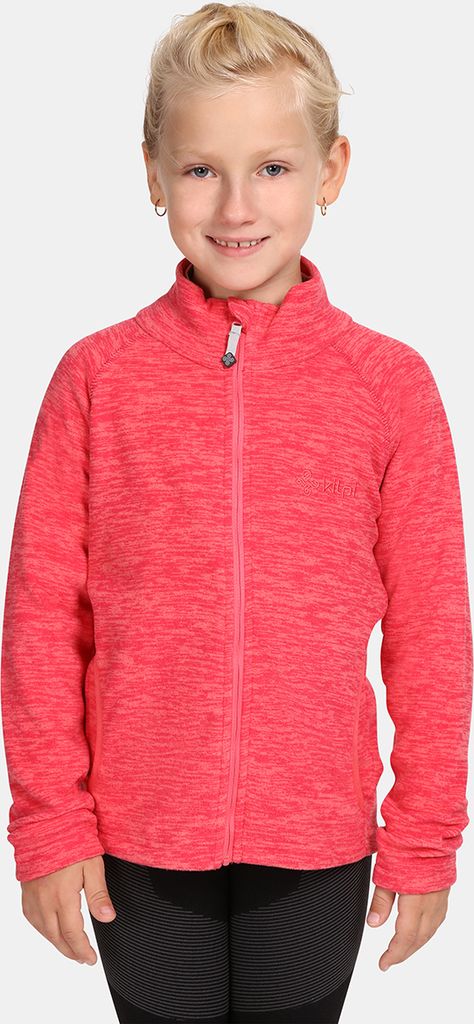 Kinder-Fleece-Mittelschicht Kilpi ALACANT-J, ROSA, Größe 158