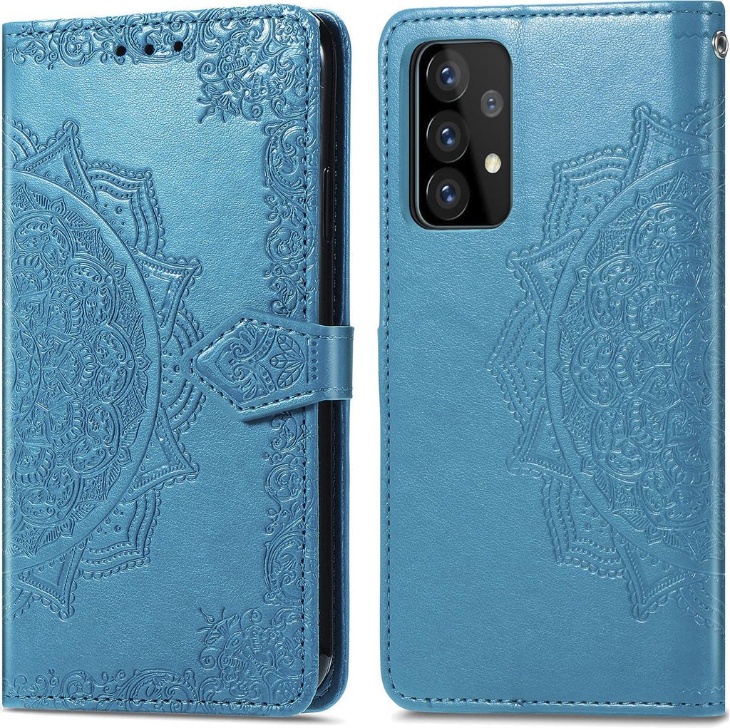 imoshion Mandala Klapphülle Samsung Galaxy A52(s) (5G/4G) - Türkis