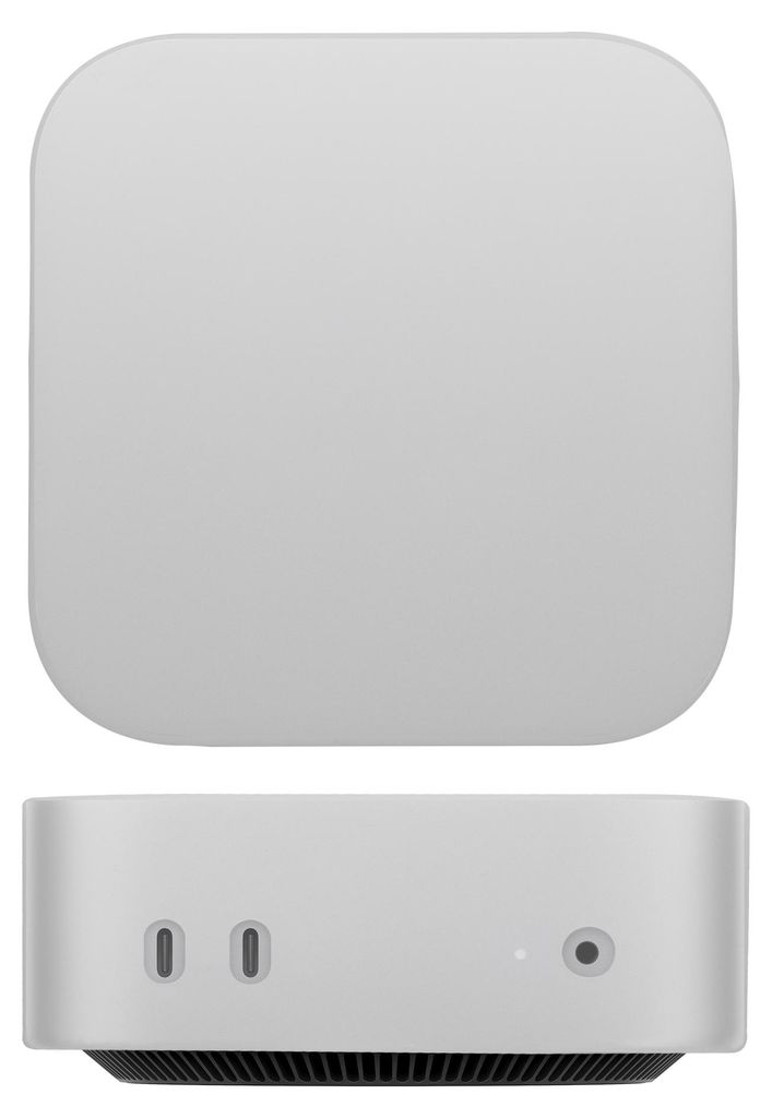 kwmobile Hülle für Apple Mac Mini M4 Pro / Mac Mini M4 Case - Tasche aus Silikon Cover - Schutzhülle in Transparent