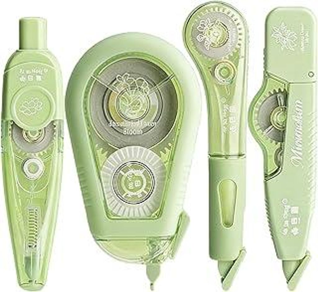 Hyleara 4 Stück Korrekturroller Set, Korrekturmaus Mini White Out Korrekturband, Correction Tape für Schulsachen Aesthetic, Korrekturroller Mini ...