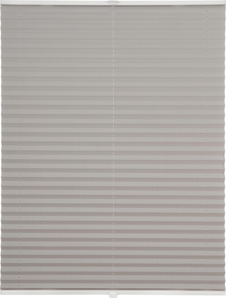 Plissee auf Maß Fusion für Fenster zum Anschrauben in Glasleiste Farbe: Silber Fusion, Größe: B): 71-80 cm, H): 201-250 cm