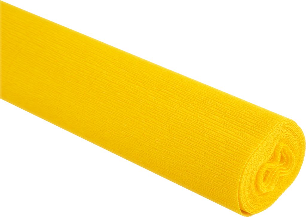 Floristen-Krepppapier, 50 x 250 cm, 128 g/m², farbfest Gelb Produktbild 