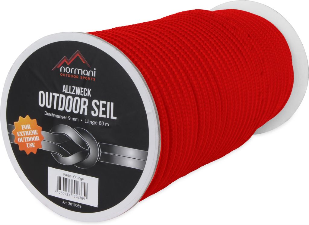normani Allzweck-Outdoor-Seil 9 mm x 60 m