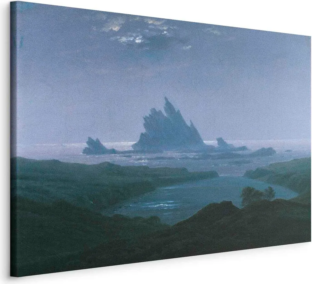 Tableau mural Friedrich 120x80 cm pour masquer les murs vides avec élégance