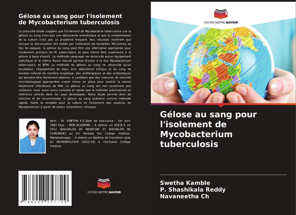 Gélose au sang pour l'isolement de Mycobacterium tuberculosis