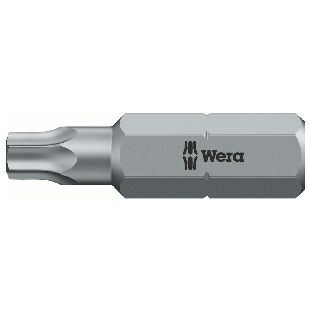 Wera 867/1 1/4 Bit mit Bohrung IPR TX, Länge 25 mm, 30 IPR