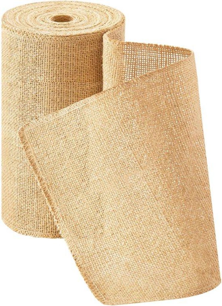 Vliesband aus Naturfaser 30cmx20m - Natürliche Stärke für Hochzeitsfeiern, Landpartys, Gemeinschaftsaktivitäten, Ländliche Dekorationen