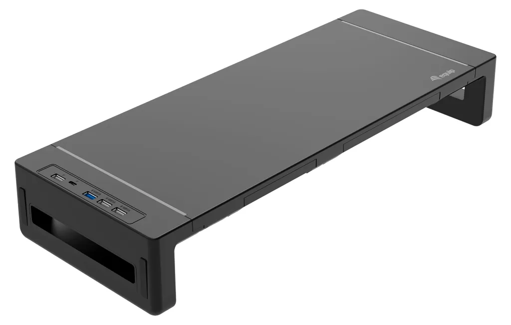 Support de Moniteur Ergonomique Réglable avec 3 Ports USB de Charge