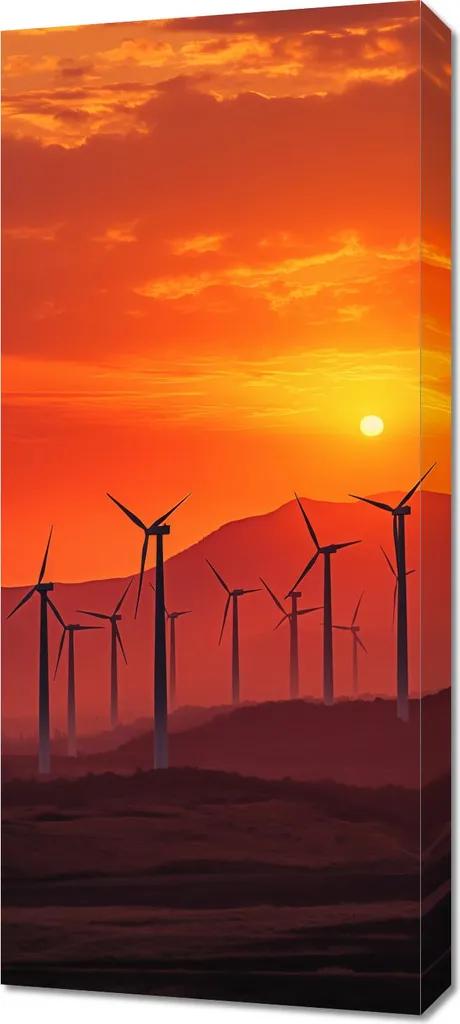 Decorazione Parete 40x90 Energia della Nuova Era - Quadro Moderno Canvas