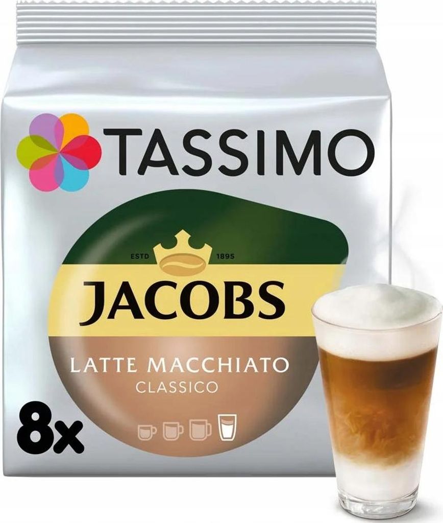 Tassimo Kapseln Jacobs Typ Latte Macchiato Classico | 8 Obrázok produktu 