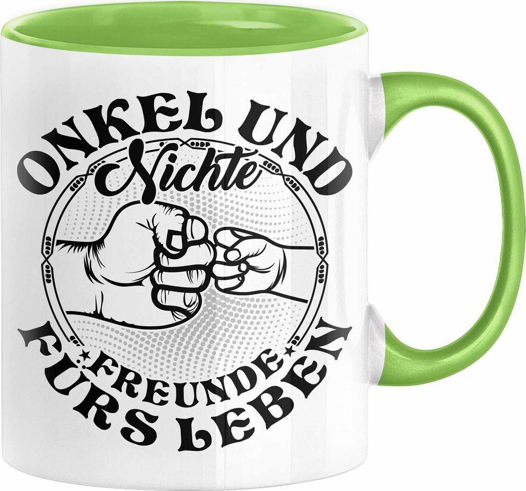 Onkel Und Nichte Geschenke Partner Tasse Faust Geschenkidee Produktbild 