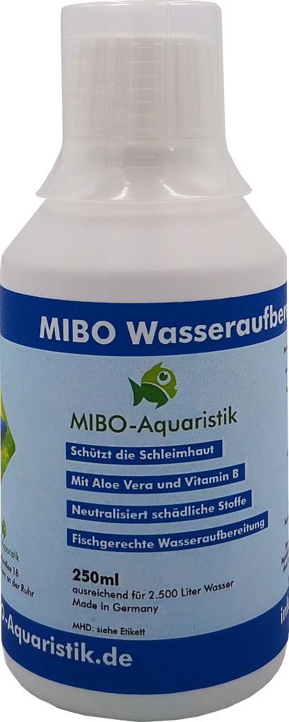 MIBO Aquarium Wasseraufbereiter 250 ml für 1.250 Liter Produktbild 