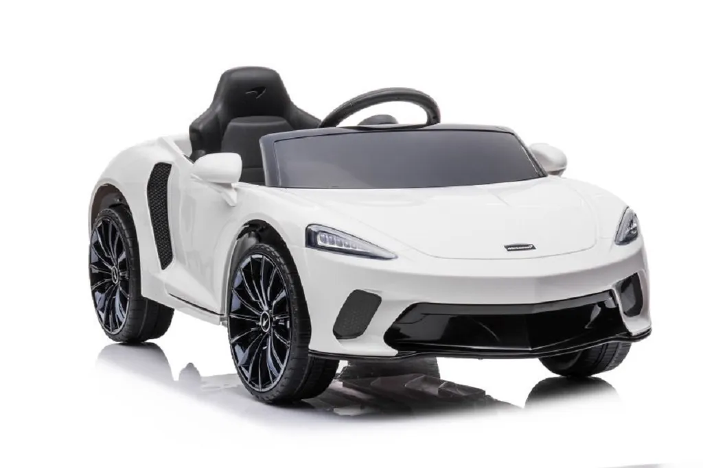 Déambulateur électrique McLaren GT 12V Blanc idéal pour apprendre à marcher