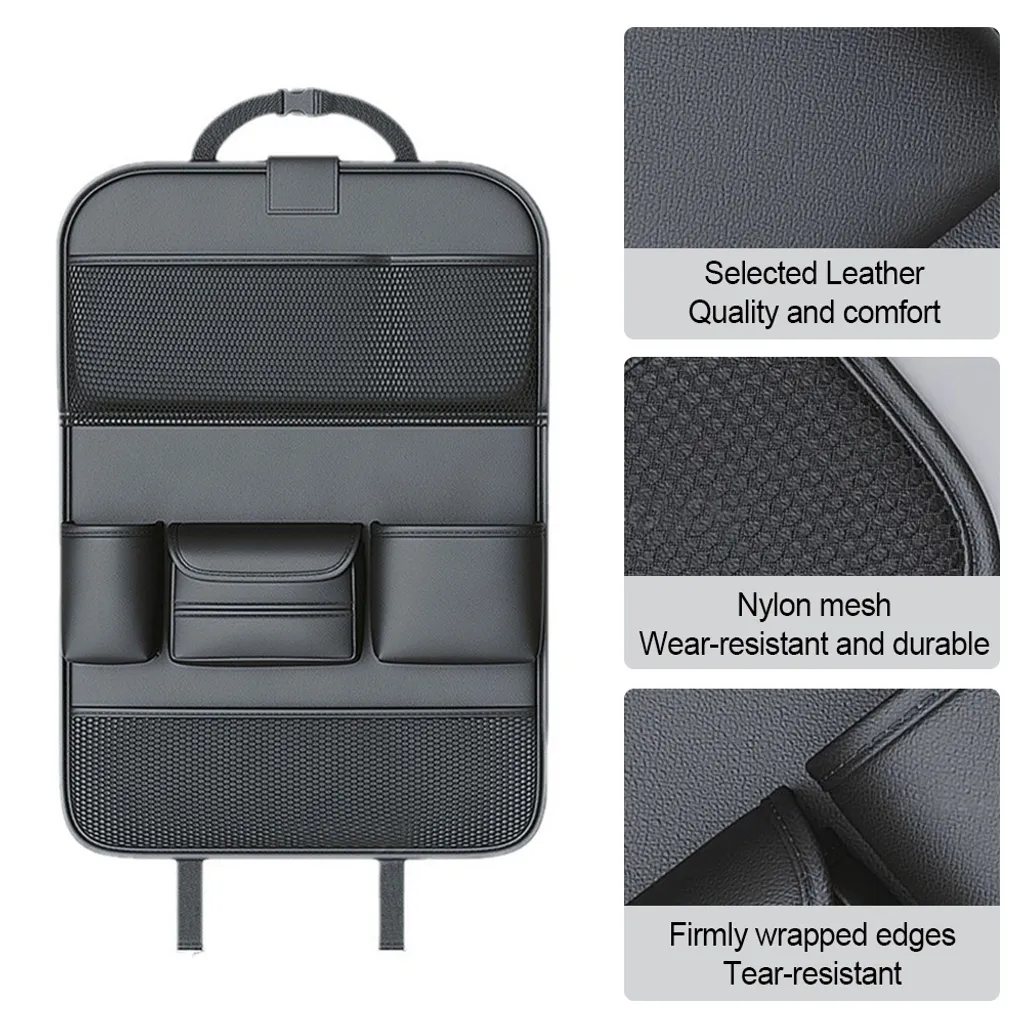 Rangement de bord auto pour enfants avec support tablette et repas - 3