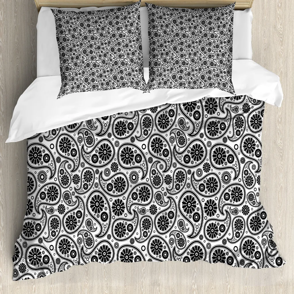 ABAKUHAUS Set Letto Paisley 200x200 Antiacaro e Anallergico - 1