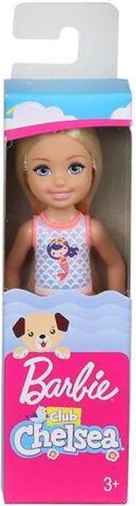 Mattel Barbie Beach Puppe – Mit Badeanzug, Blau, Schwimmtauglich