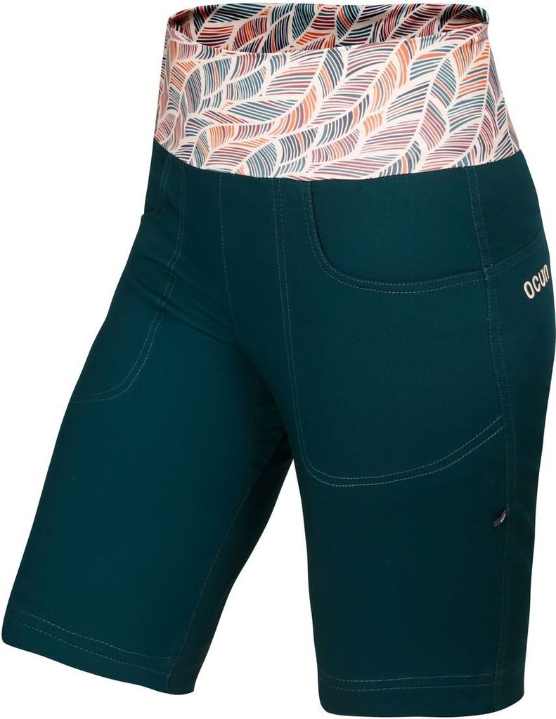 Ocun Sansa Shorts Green Deep/Teal Green Deep/Teal M