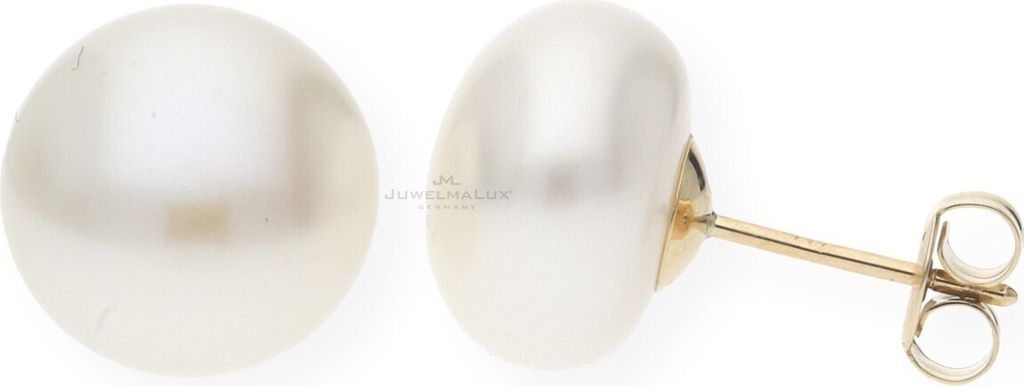 JuwelmaLux Ohrstecker 333 Gold mit Süsswasser Zuchtperle JL10-06-1448