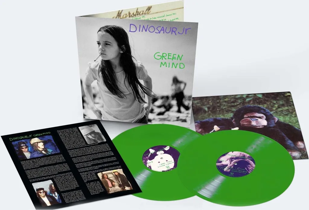 Album Vinyle Green Mind Dinosaur Jr Edition Limitée Couleur Verte Deluxe
