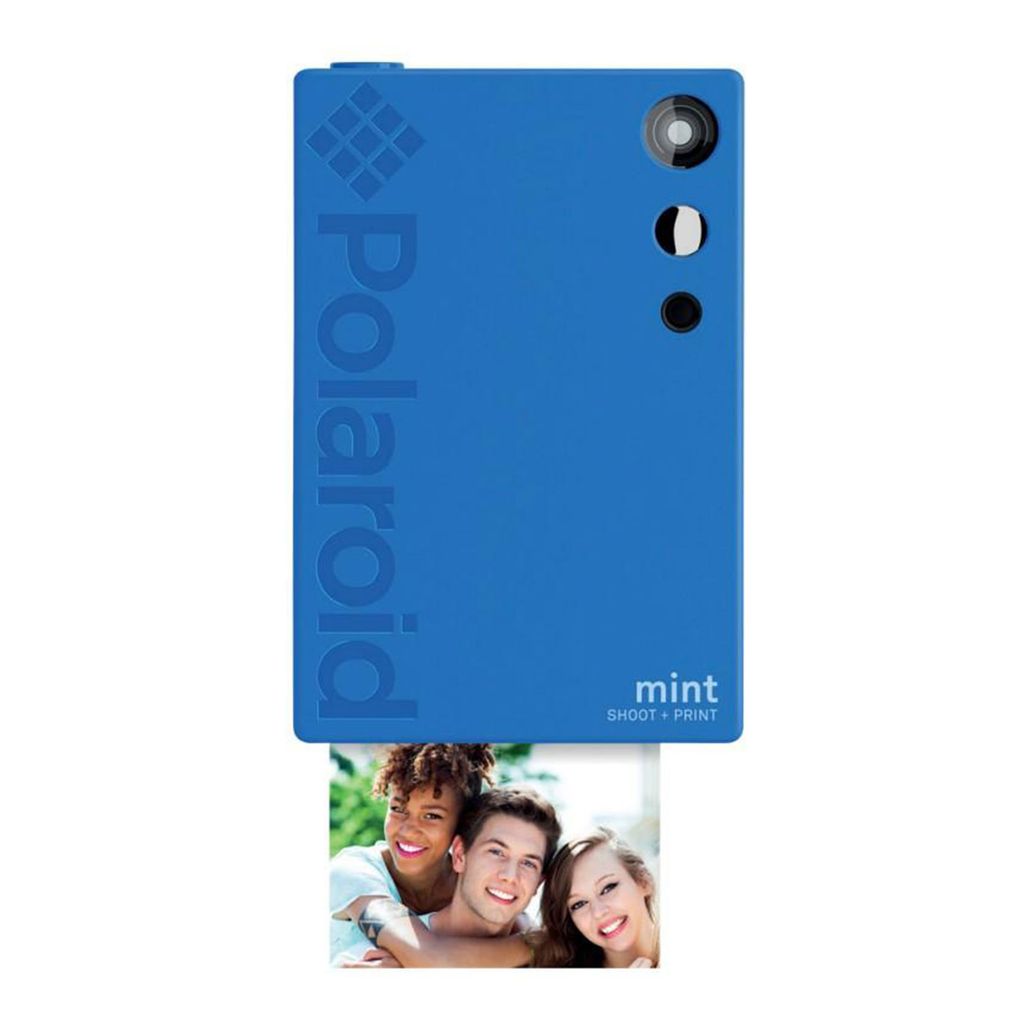 Polaroid Mint, 50 x 76 mm, Blau, MicroSD (TransFlash), 256 GB, 16 MP, Mikro-USB