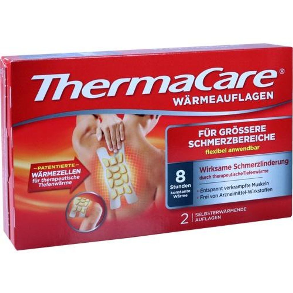 THERMACARE für größere Schmerzbereiche, 2 St
