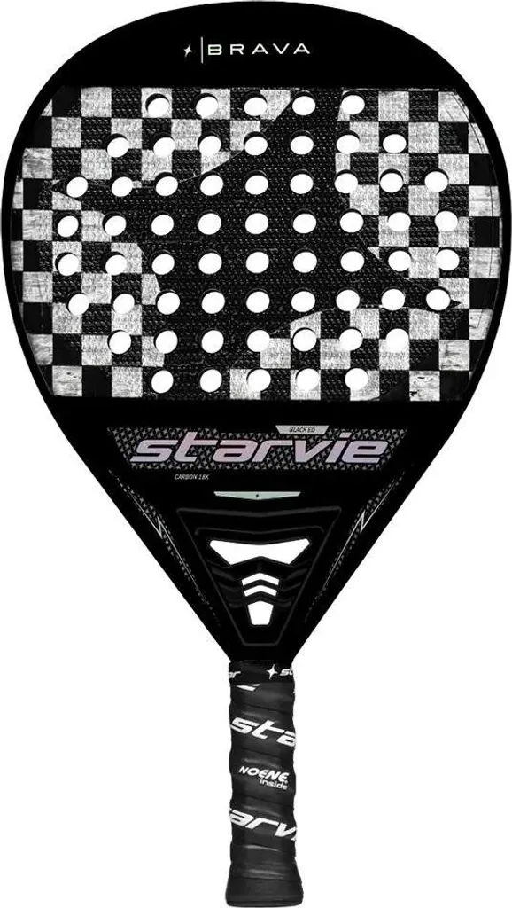 Star Vie Brava Soft 30 Raquette de Padel Ultra Légère Argent 350g-380g