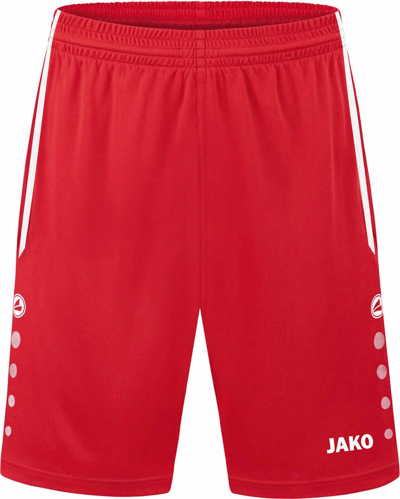 Jako Allround Shorts Herren - Sportrot