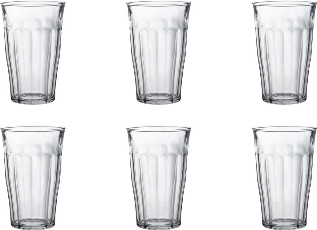 DURALEX 1030AB06 / 6 Glas de Wasser Picardie ohne brand de Produktbild 