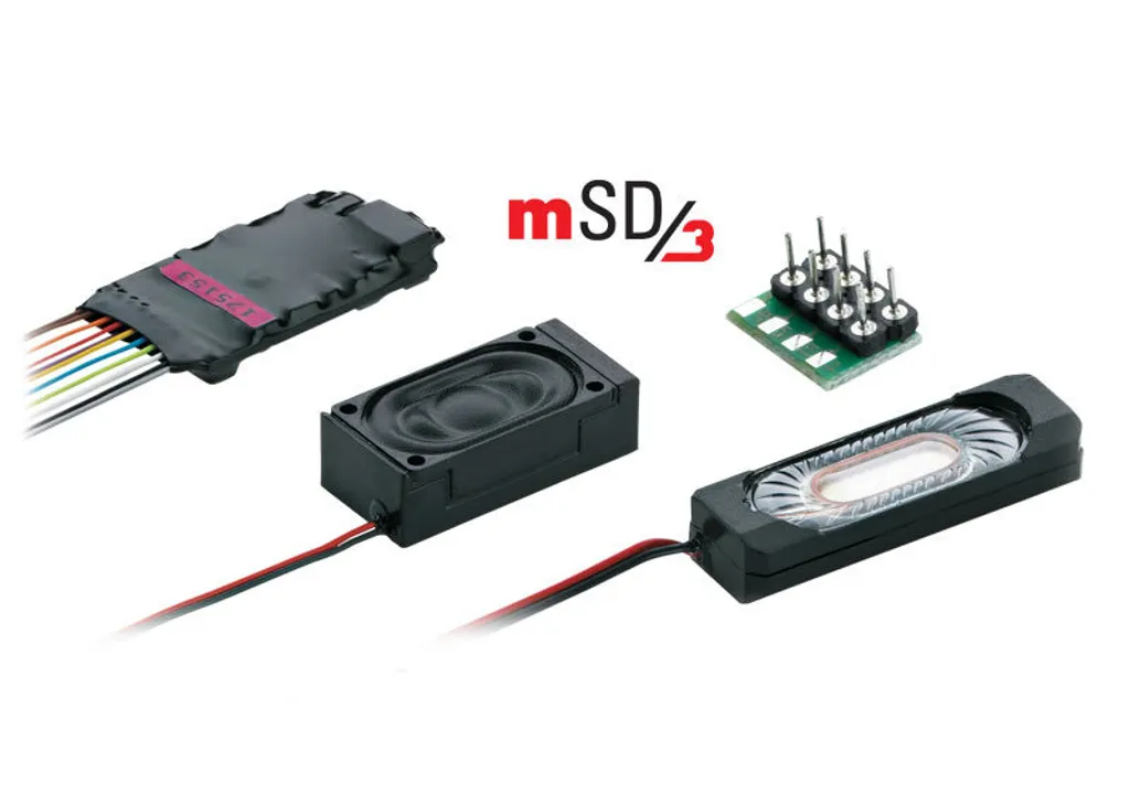 Décodeur de Sonorisation mSD/3 Märklin 60986 pour Motrice Diesel H0 1/87